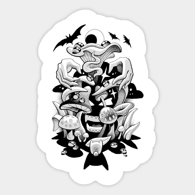 Shrooms Sticker by emilpytlik